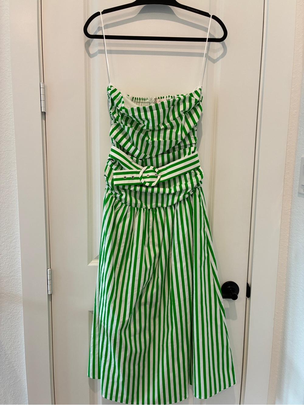 Anthropology love Wednesday, green dress